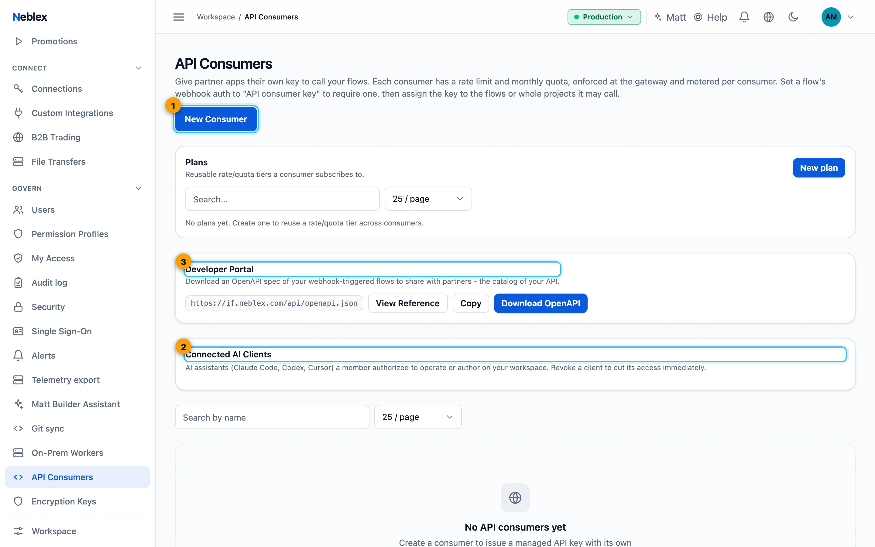 API Consumers.